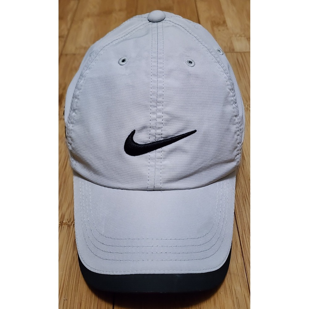 Nike Beige Lightweight Golf Sports Hat Adjustable Brookhaven Country Club 409806